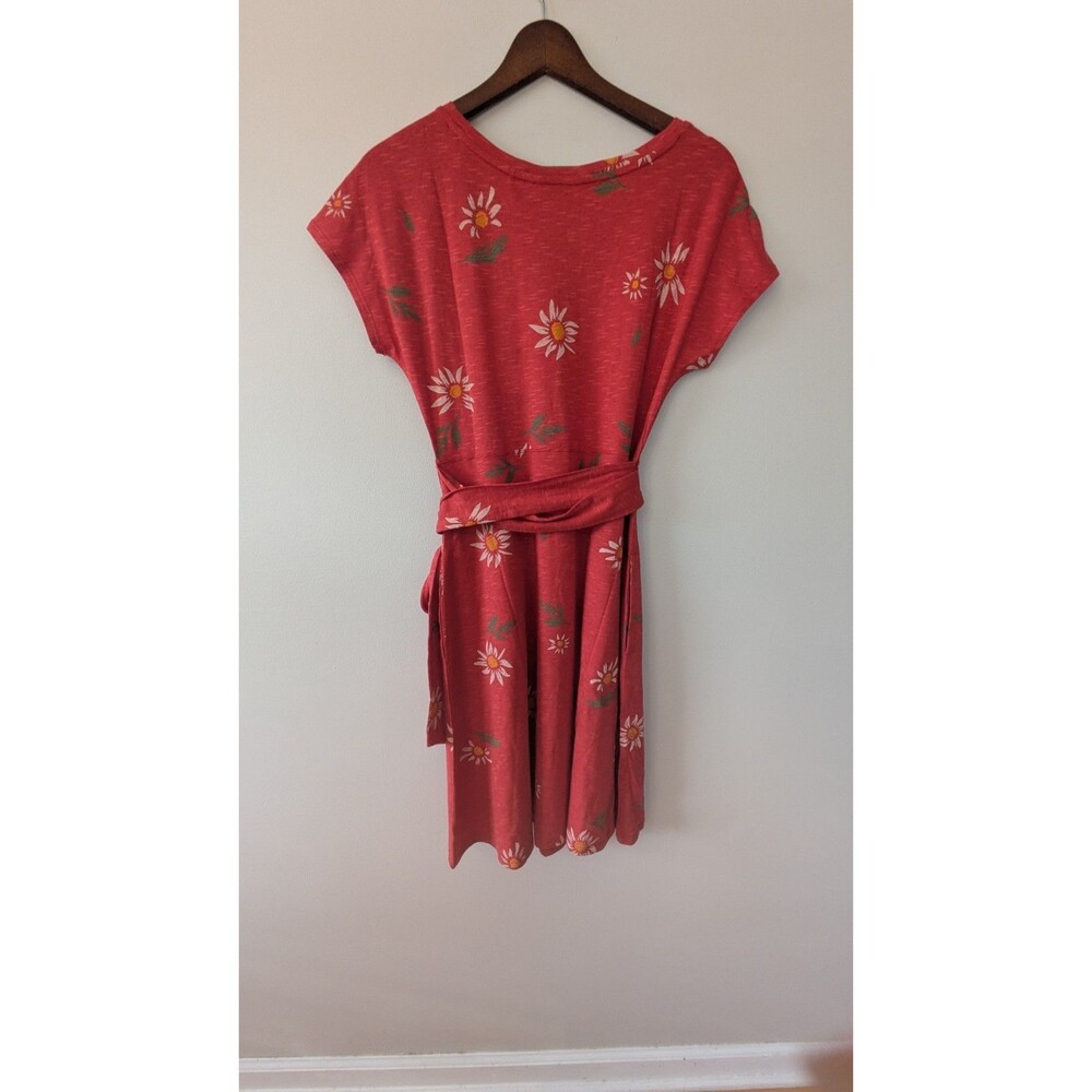 Toad Co Casual Dress S Organic Cotton Tencel Cue Wrap Sustainable Pockets NWT - Picture 3 of 9